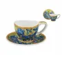 Filiżanka Carmani Vanessa 100ml espresso ze spodkiem - V. van Gogh, Irysy - 3